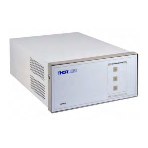 THORLABS BBD102 User Manual
