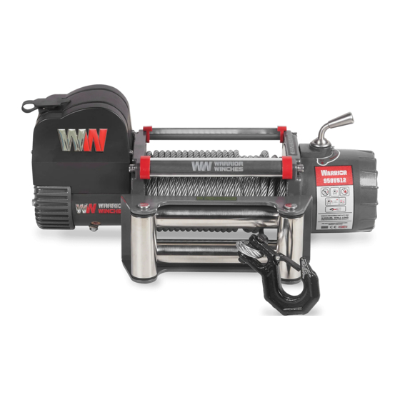 Warrior Winches 9500HS Assembly & Operating Instructions