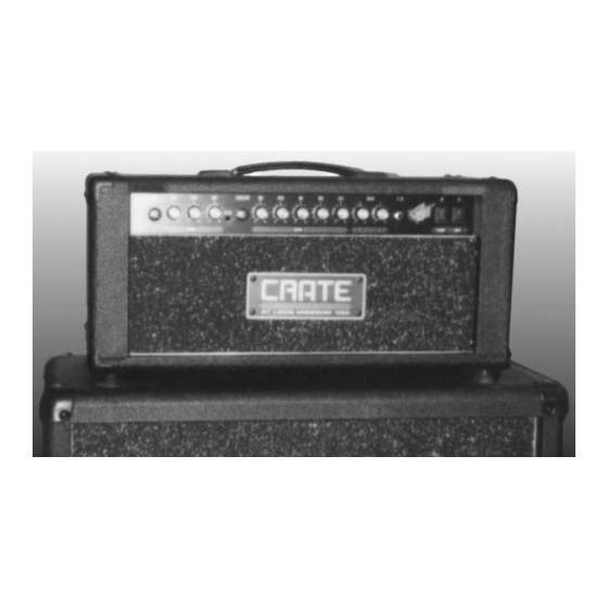 Crate VC-50H Owner's Manual