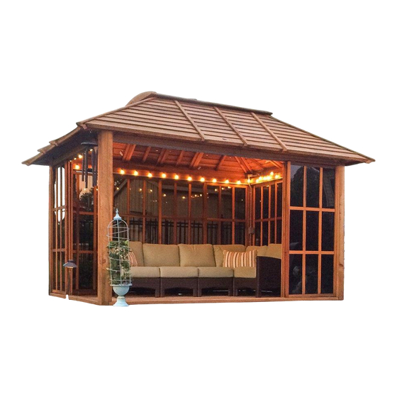Forever Redwood SUN Assembly Instructions Manual