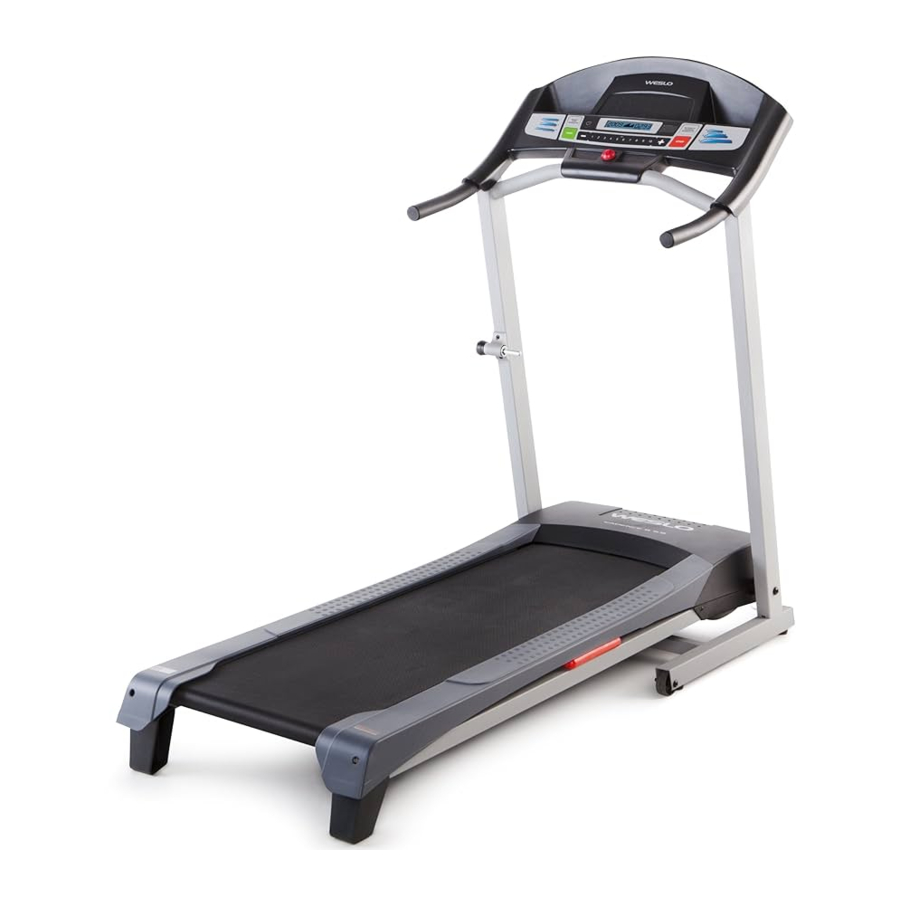 Weslo CADENCE G 5.9, WLTL29613.1 Manual