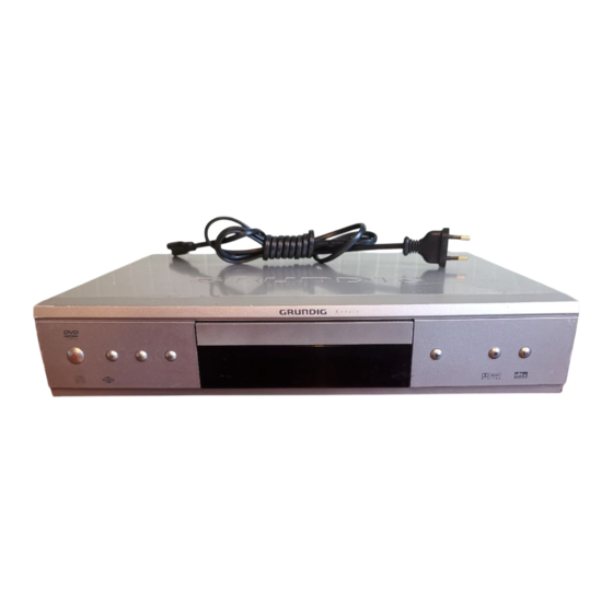 Grundig XENARO GDP 5120 User Manual