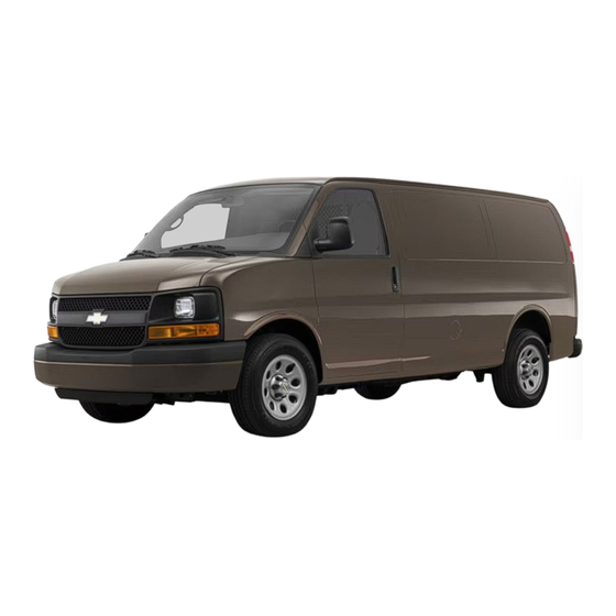 Chevrolet 2014 Express Owner's Manual
