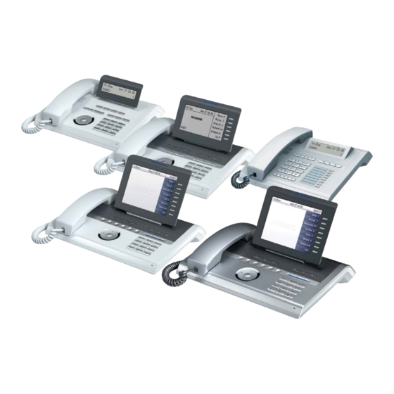 User Manuals: Asterisk OpenStage 15 IP Desk Phone