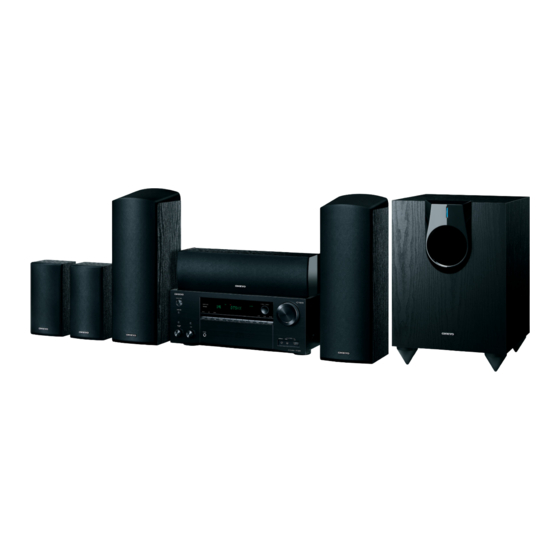 Onkyo HTP-693 Manuals