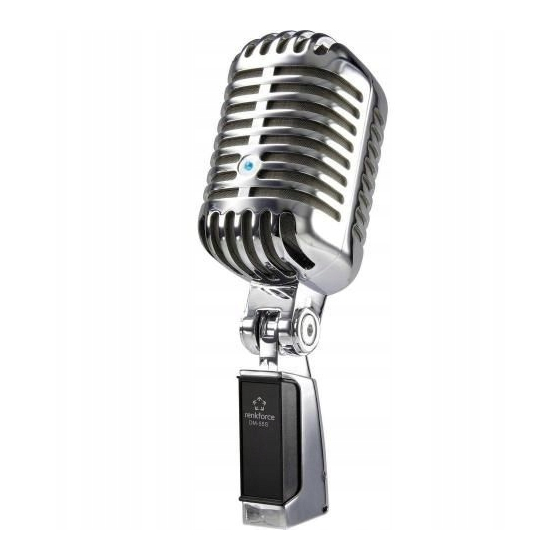 Renkforce 1404208 USB Studio Microphone Manuals