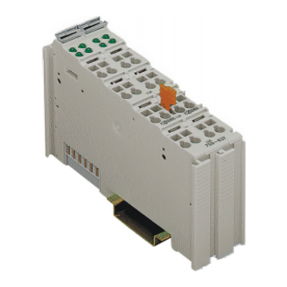 WAGO I/OSYSTEM 750 Series Manual
