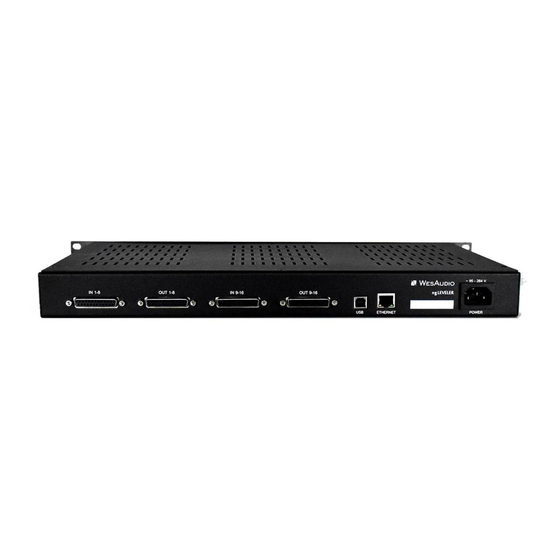 WesAudio ngLEVELER User Manual