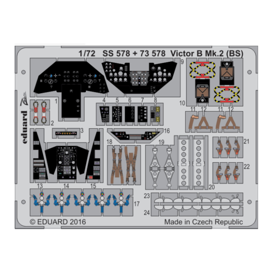 Eduard Zoom Victor B Mk.2 (BS) Quick Start Manual