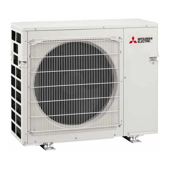 Mitsubishi Electric MXZ-5E102VA Installation Manual