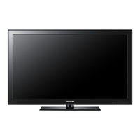 Samsung LN40E550F7F Quick Setup Manual
