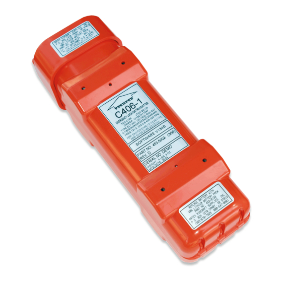 ARTEX C406-1 Series Description, Operation, Installation And Maintenance Manual