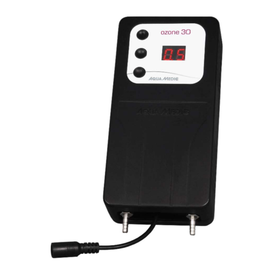 Aqua Medic ozone 30 Operation Manual