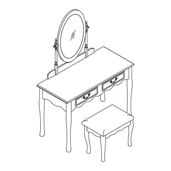 Furniture of America CM-DK6431 Assembly Instructions Manual