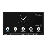 Sony XAV-AX3700 Help Manual