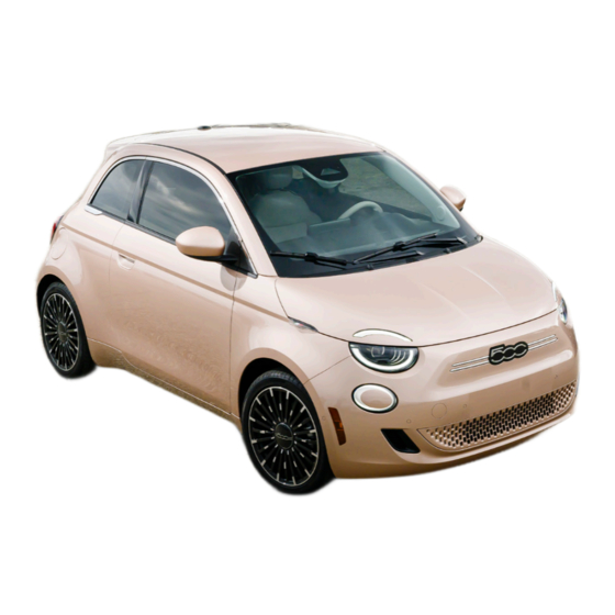 Fiat 500e 2024 Owner's Manual