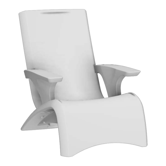Step 2 Vero Adirondack Chair Owner's Manual