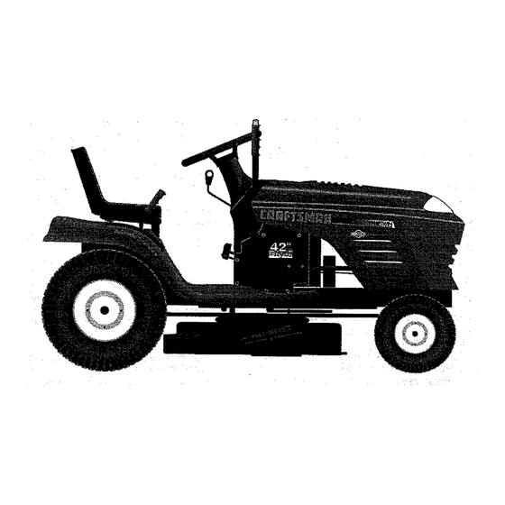 Craftsman 917.258271 Owner's Manual