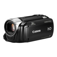 Canon LEGRIA HF R27 Instruction Manual
