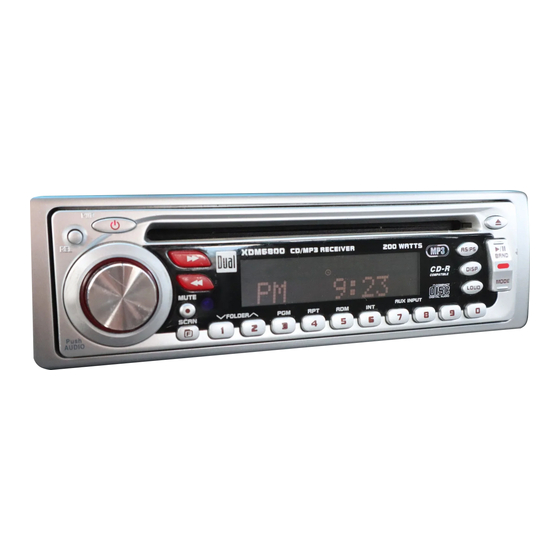 Dual ZDM6800 Installation & Owner's Manual
