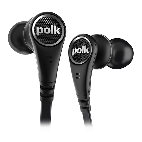 Polk Audio Ultrafocus 6000i Owner's Manual