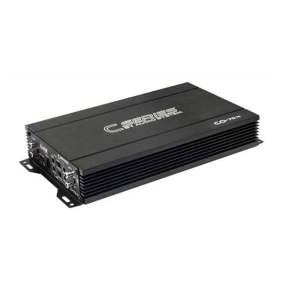 Audio System X 100.2 Owner's Manual