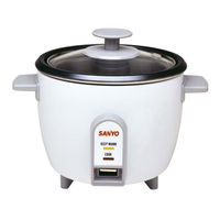 Sanyo EC-510 - Rice Cooker And Vegetable Steamer Instruction Manual