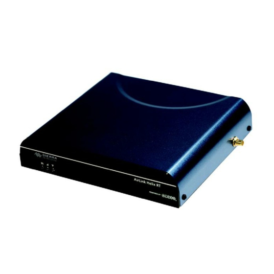 Sierra Wireless AIRLINK HELIX 2140847 User Manual