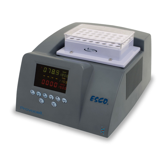 Esco Provocell User Manual