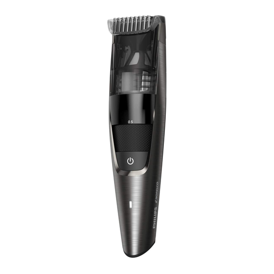 Philips Norelco Beardtrimmer 7500 Series Manuals