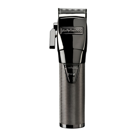 BaByliss PRO BAB8705U Manual