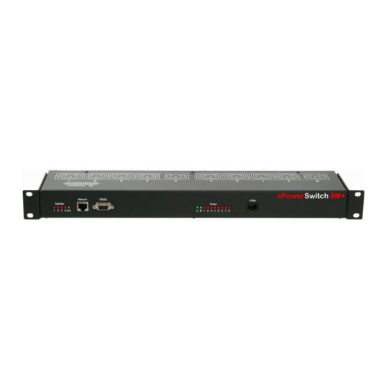 Elecdan ePowerSwitch 8M+ Quick Start Manual