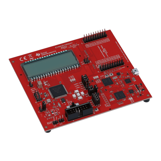 Texas Instruments MSP430FR6047 User Manual