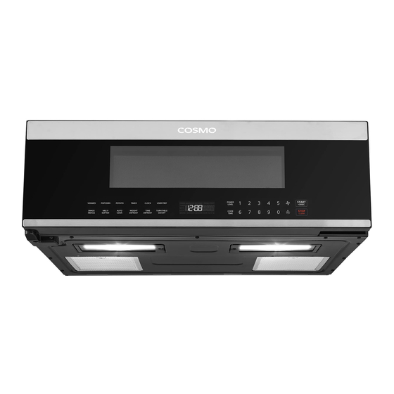 Cosmo COS-3012ORLP1SS Installation Instructions Manual