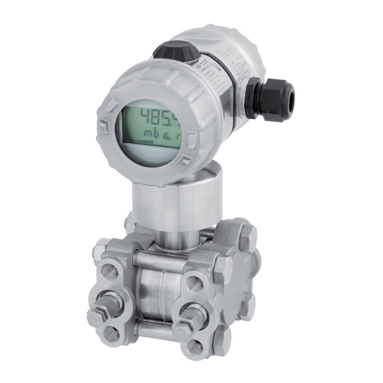 JUMO dTRANS p20 DELTA Operating Instructions Manual