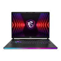 MSI Raider GE68 HX 14VHG-632NL User Manual
