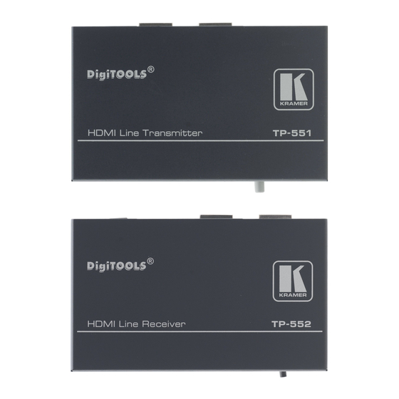 Kramer TP-551 User Manual
