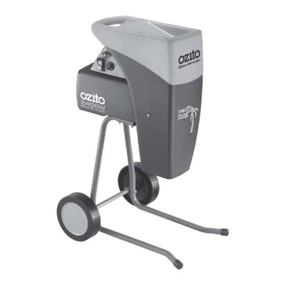 Ozito Power Garden SSH-240 Operation Manual