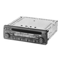 Panasonic CQ5300U - AUTO RADIO/CD TRUCK Operating Instructions Manual
