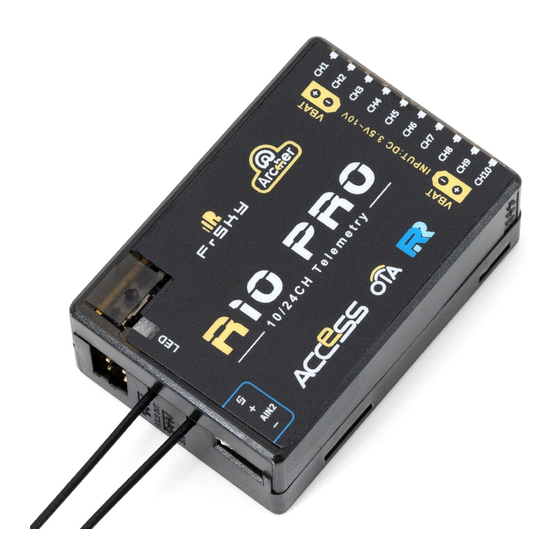 FrSky Archer R10 Pro Instruction Manual