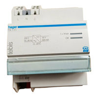 Hager TX 111 Manual