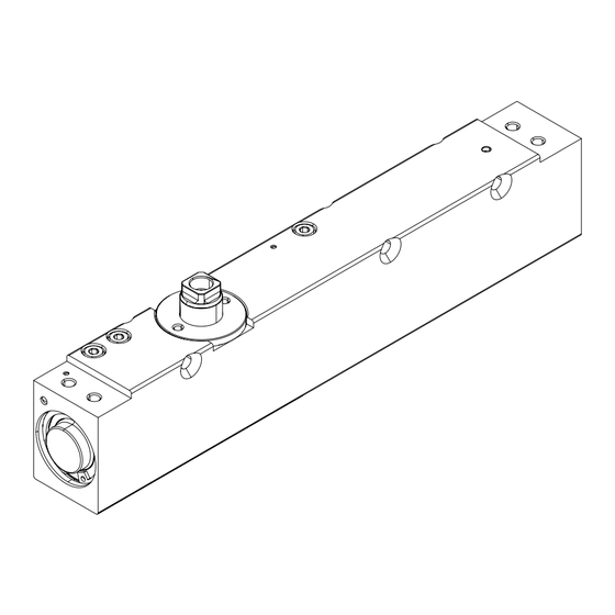 GEZE TS 3000B Mounting Instructions