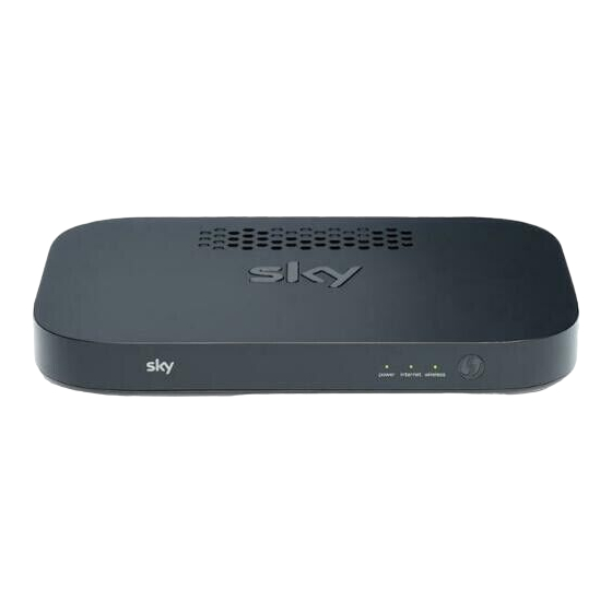 Sky ER110 Manual