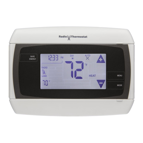 Radio Thermostat CT32 Install Manual