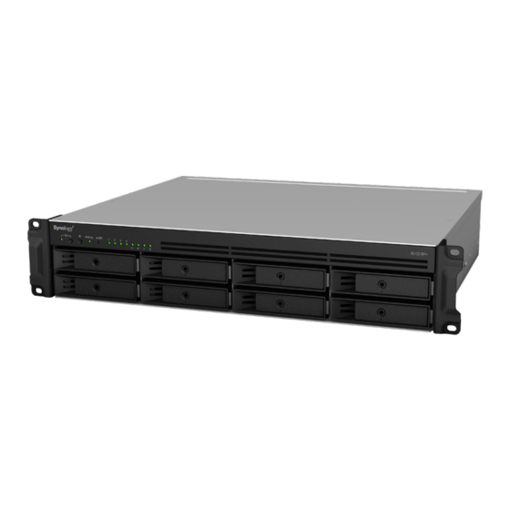 Synology NAS RS1221RP+ Manuals
