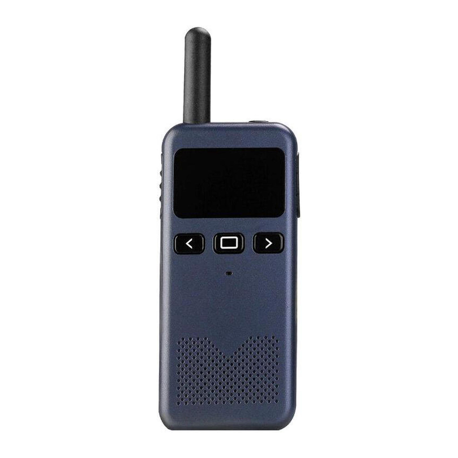 Retevis RB19P - NOAA GMRS Two Way Radio Manual