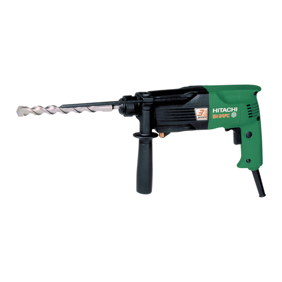 Hitachi DH 24PC Handling Instructions Manual