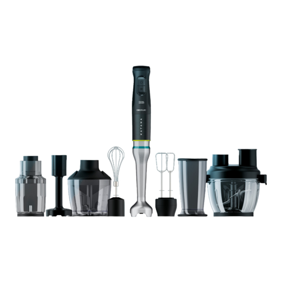 User Manuals: cecotec KATANA 12 Hand Blender