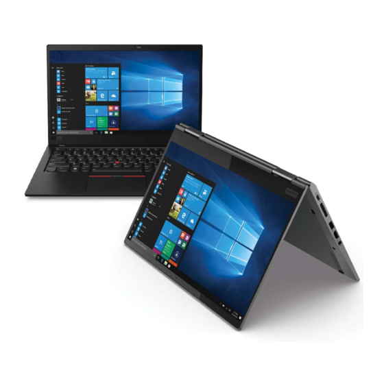 Lenovo X1 CARBON GEN 8 Business Laptop Manuals