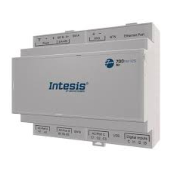 HMS Networks Intesis IN770AIR00 O000 Series User Manual